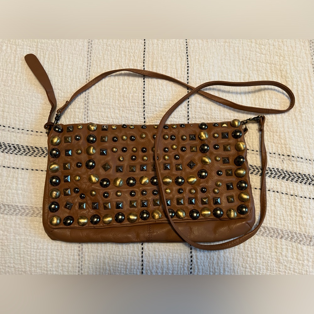Large Leather Clutch
